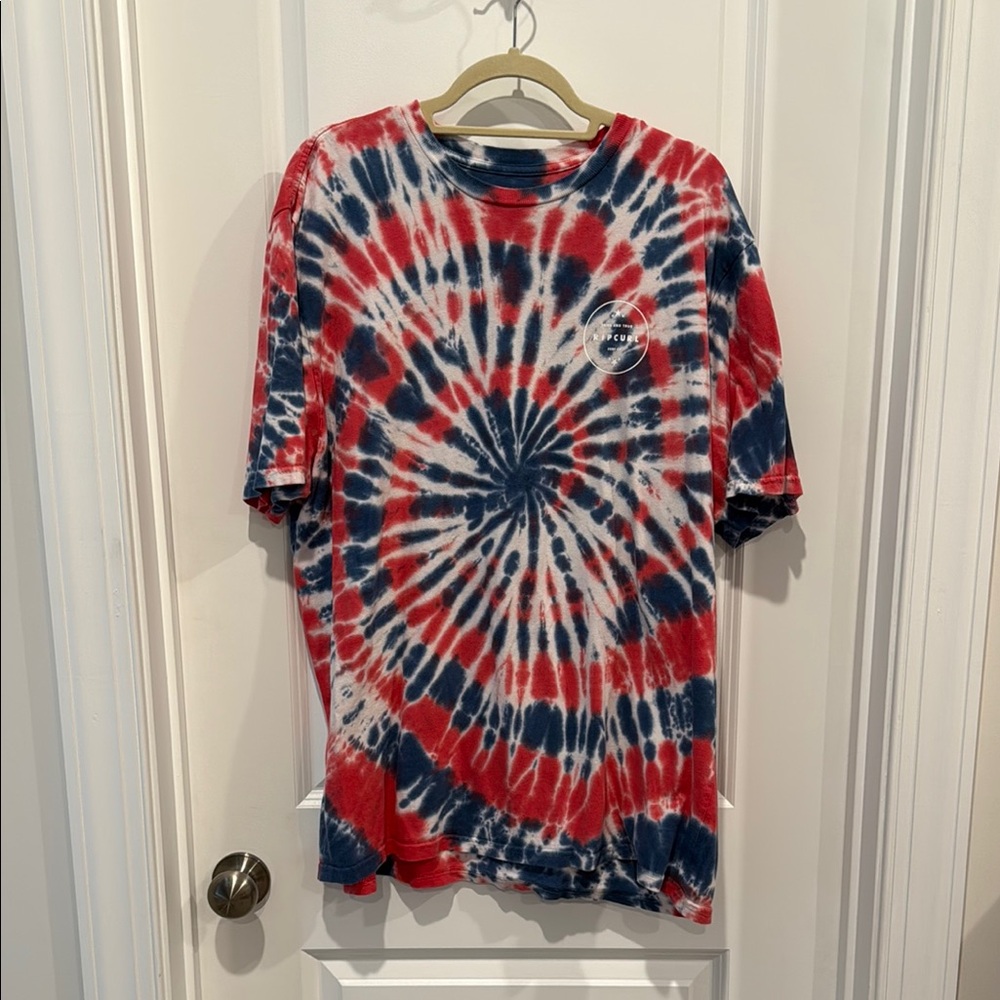 Rip Curl Patriotic Tie-Dye Tee